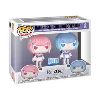 Pop! Ram & Rem (Childhood Version) 2-Pack, , hi-res view 2