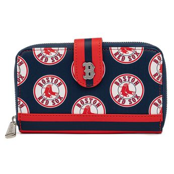 MLB Boston Red Sox Logo Zip Around Wallet, Image 1