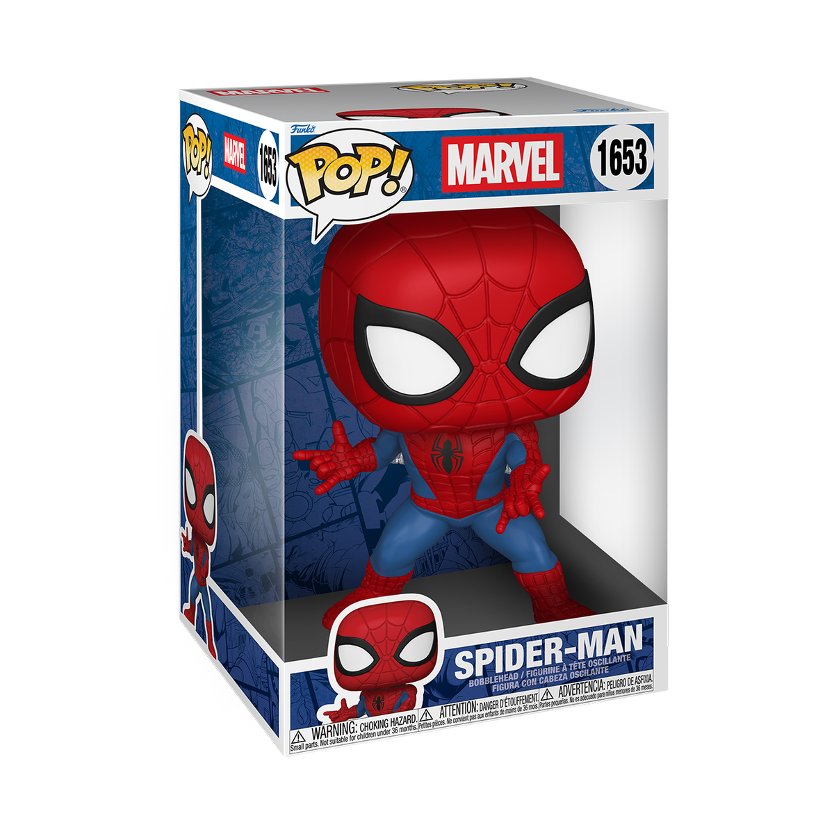 Детская фигурка Funko Pop! Jumbo Spider-Man — фото 2