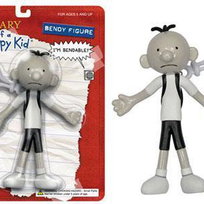 Diary of a Wimpy Kid: Greg 3.75'' Bendy Keychain, , hi-res view 1