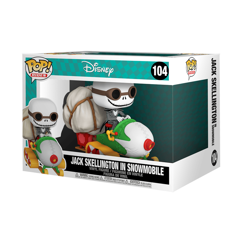 送料無料 通販  Deluxe Super Rides Pop! Jack Snowmobile in Skellington アニメ/ゲーム