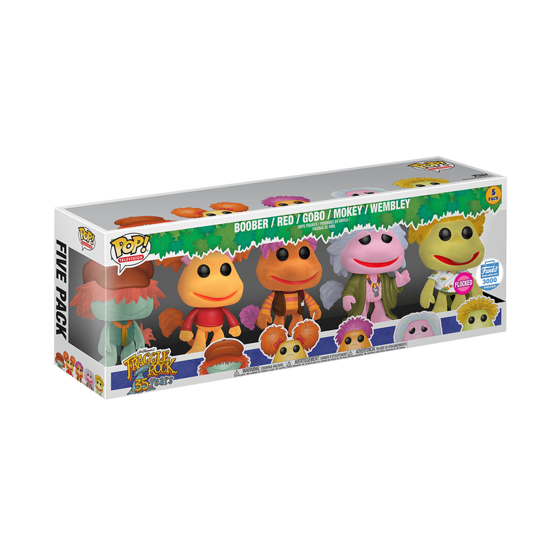Pop! Flocked Fraggle Rock 5-pack, , hi-res view 2