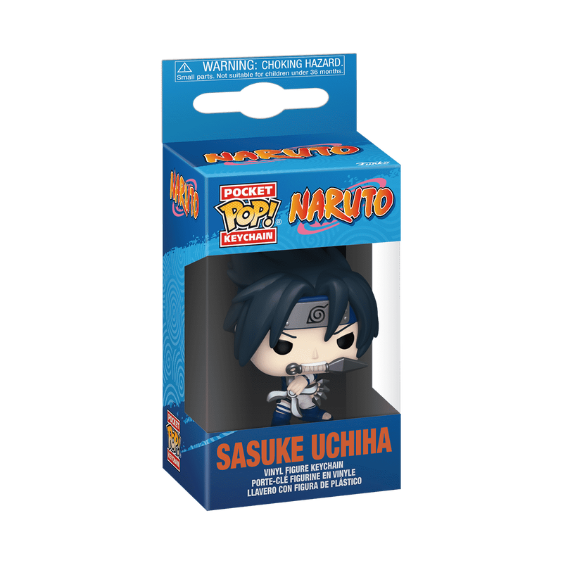 Pop! Keychain Sasuke Uchiha with Demon Wind Shuriken, , hi-res view 2