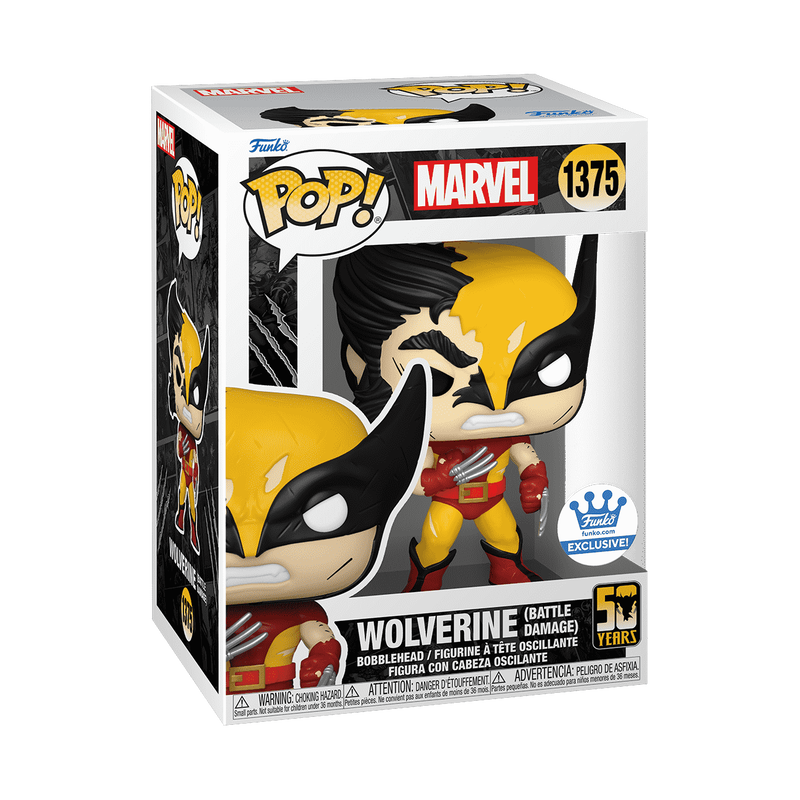 Pop! Wolverine (Battle Damage), , hi-res view 2