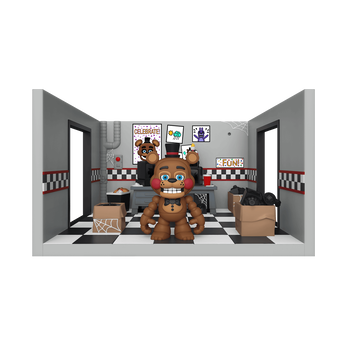 SNAPS! Toy Freddy with Storage Room Playset, Image 1