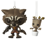 Rocket & Groot Ornament, , hi-res view 1