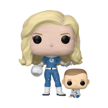 Pop! & Buddy Invisible Woman & Franklin (Fantastic Four: First Steps), Image 1