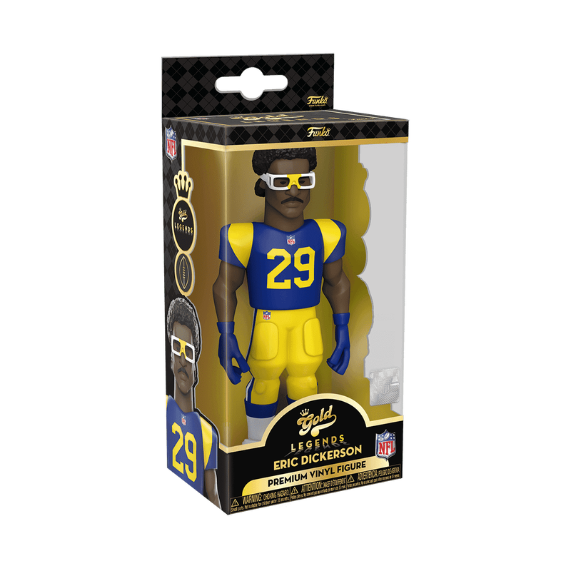 Vinyl GOLD 5" Eric Dickerson - Rams, , hi-res view 2