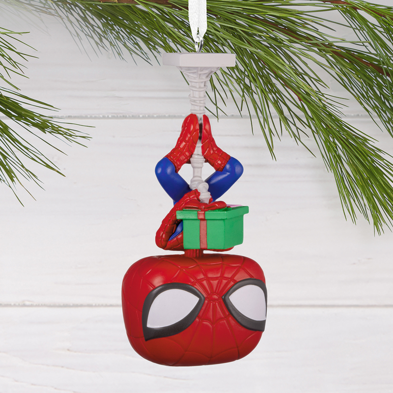 Spider-Man (Upside Down) Ornament, , hi-res view 1
