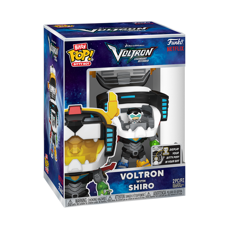 Bitty Pop! Bitty Bot Voltron with Shiro, , hi-res view 1