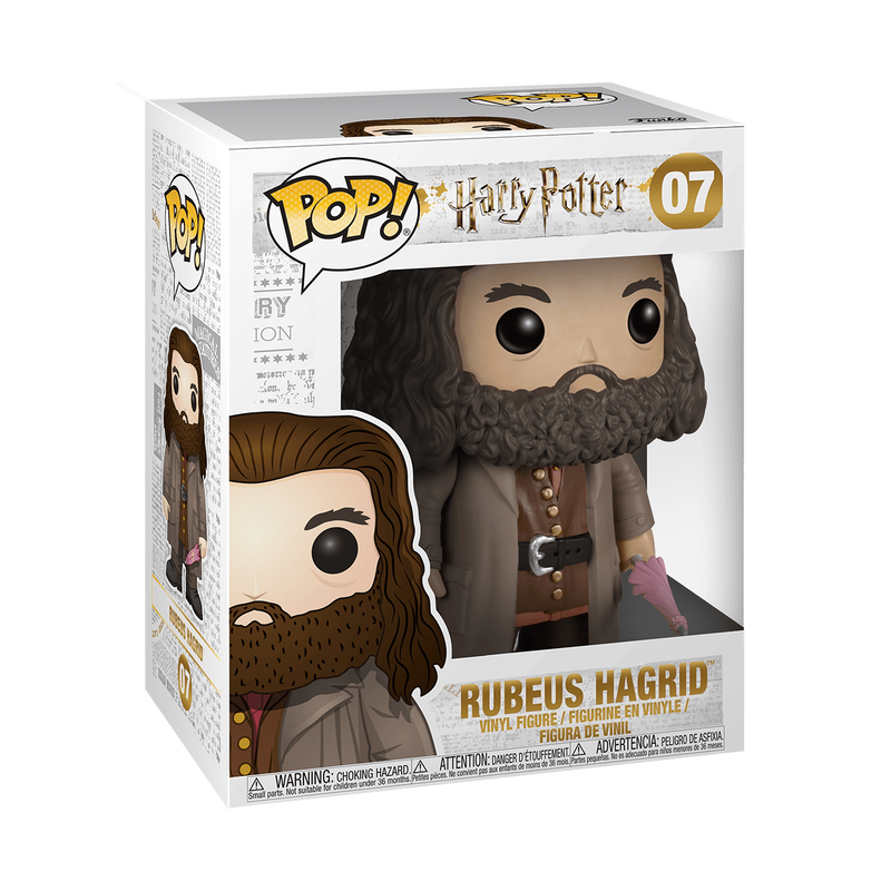 NEW Funko Pop! Harry Potter #07 Rubeus Hagrid 6in Figure! WOW