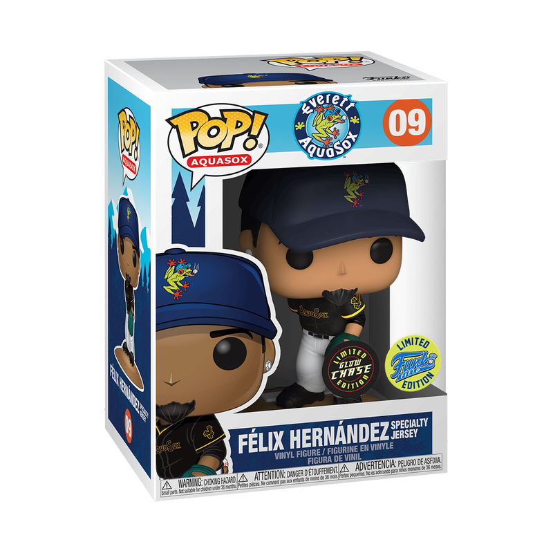 POP MiLB Mascots:AquaSox-Felix in Special Jersey, , hi-res view 3