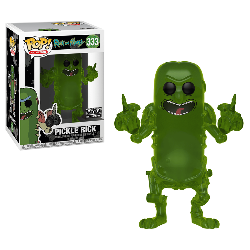 R&M - Pickle Rick (Translucent), , hi-res view 1