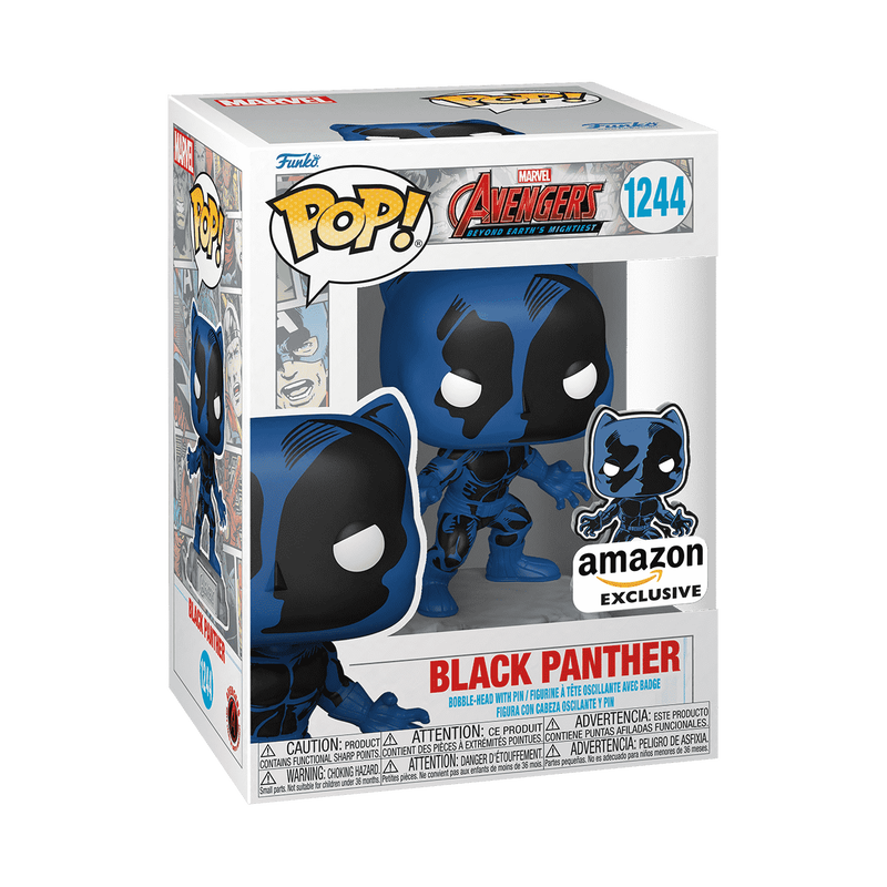 Pop! Black Panther with Pin, , hi-res view 2