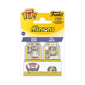 Bitty Pop! Bride Kevin & Eye, Matie 2-Pack, Image 1