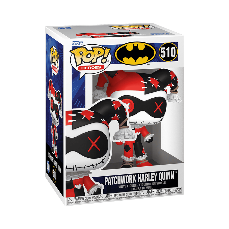 Pop! Patchwork Harley Quinn, , hi-res view 2