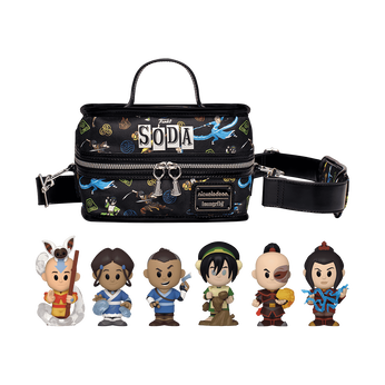 Vinyl SODA Avatar: The Last Airbender 6-Pack with Cooler, Image 1