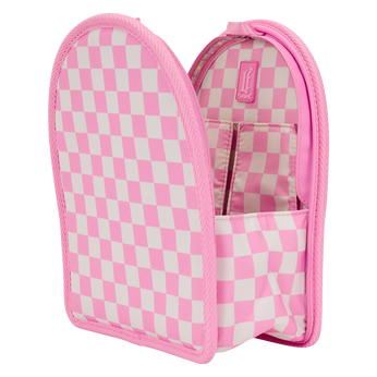 Loungefly Pink Checkered Light-Up Mini Backpack Bag Organizer Insert, Image 2