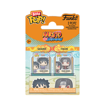Bitty Pop! Sasuke & Itachi 2-Pack, Image 1