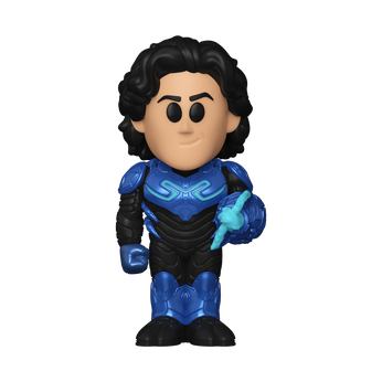 Vinyl SODA Blue Beetle with Weapon, Image 1