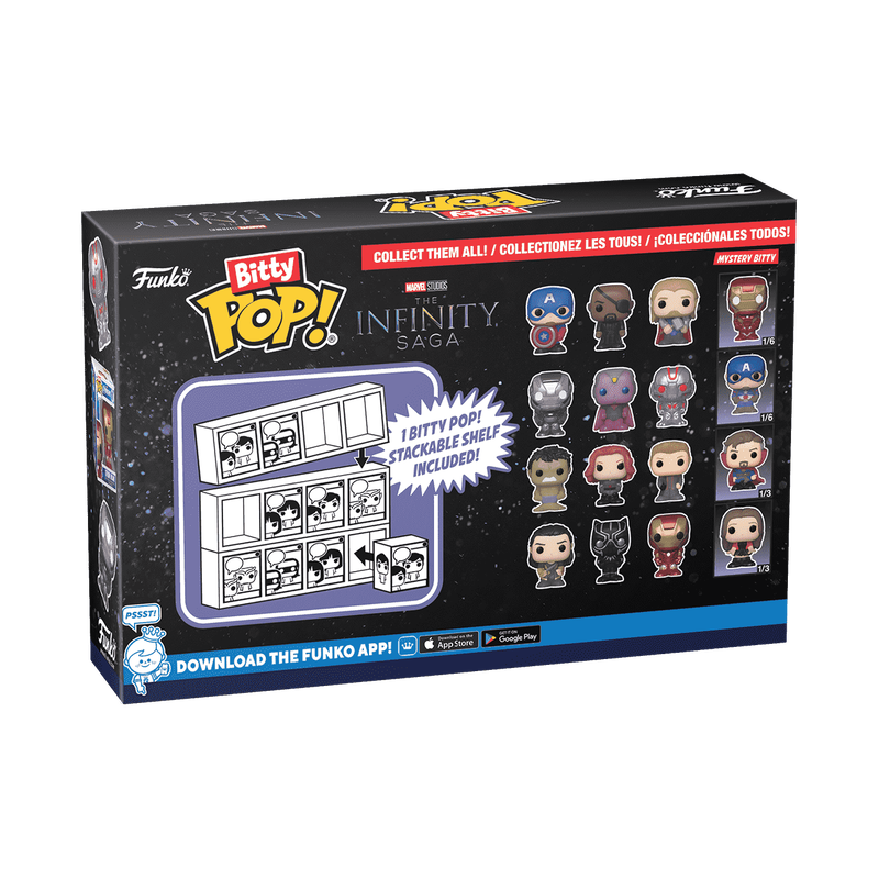 Bitty Pop! Marvel the Infinity Saga 4-Pack Series 2, , hi-res view 4