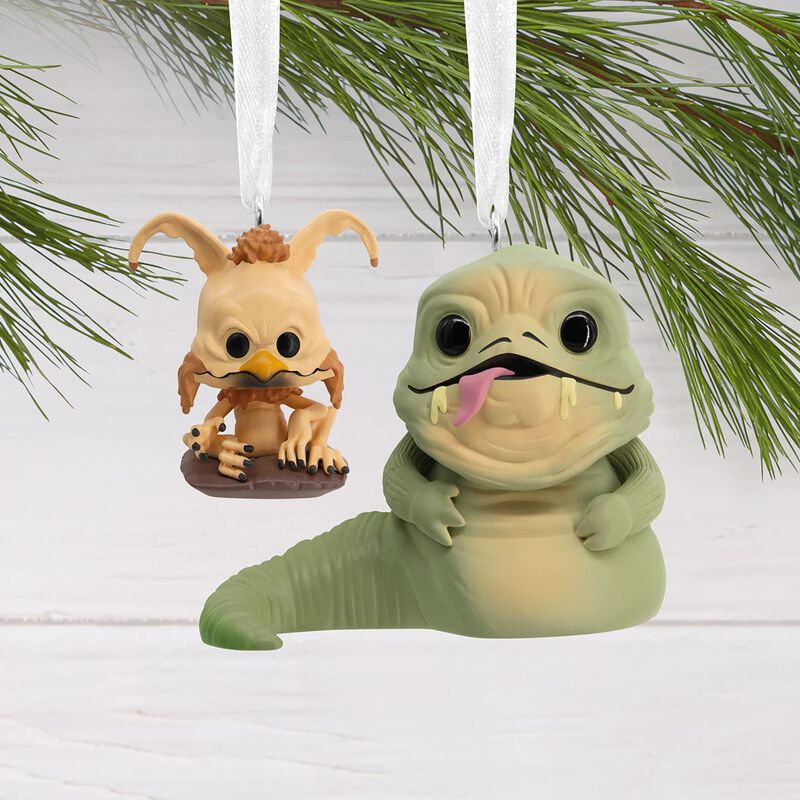 Jabba the Hutt & Salacious Crumb Ornament, , hi-res view 2