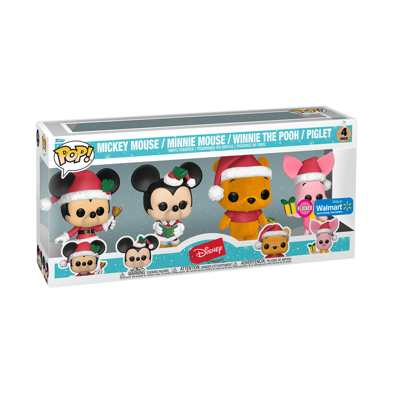 Pop! Disney Holiday (Flocked) 4-Pack, , hi-res view 2