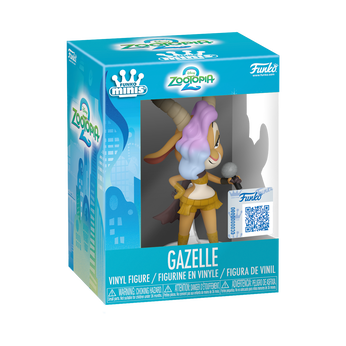 Gazelle Zootopia 2 Mini Vinyl Figure, Image 1