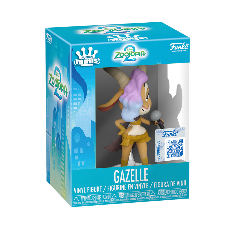 Gazelle Zootopia 2 Mini Vinyl Figure, , hi-res view 1