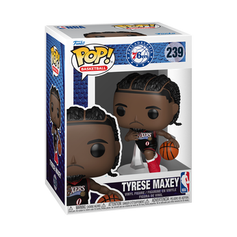 Pop! Tyrese Maxey (Black Statement Edition Jersey), , hi-res view 2