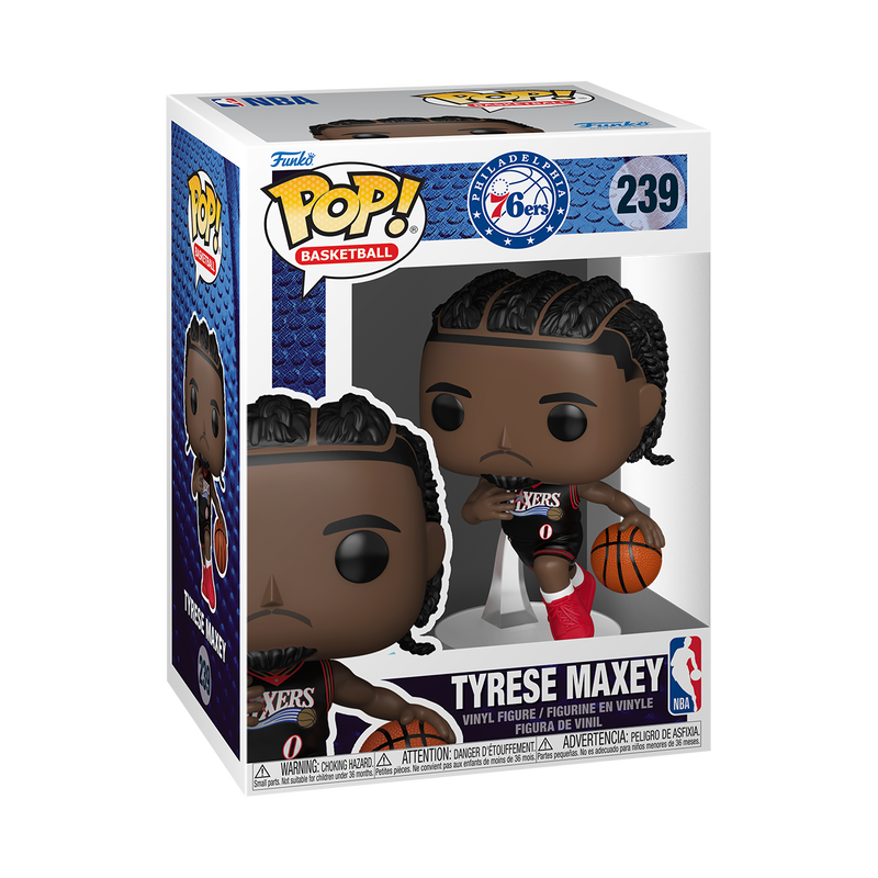 Pop! Tyrese Maxey (Black Statement Edition Jersey), , hi-res view 2