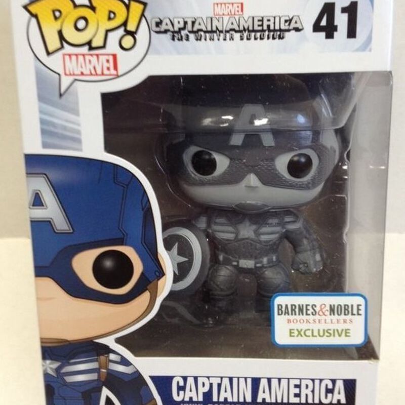 Capt. America Movie 2 - Capt. America B&W, , hi-res view 1