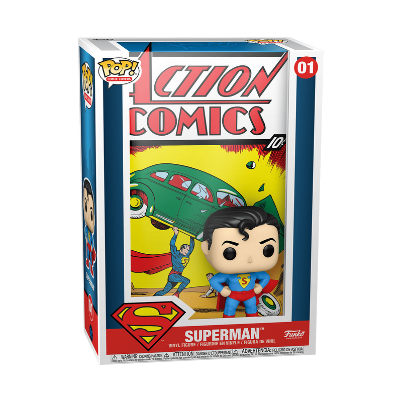 Pop! Comic Covers Action Comics No. 1 Superman, , hi-res image number 2