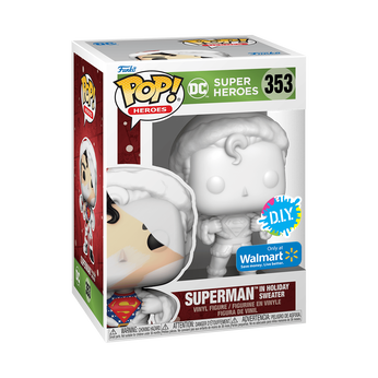 Pop! Superman in Holiday Sweater (D.I.Y.), Image 2