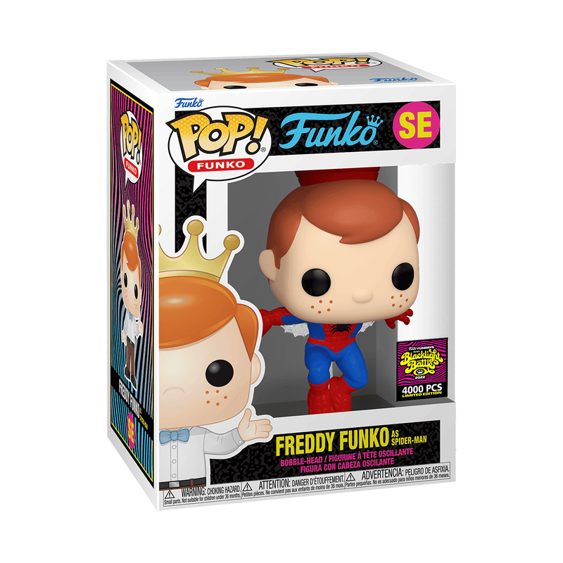 Pop! Freddy Funko As Spider-Man, , hi-res view 1