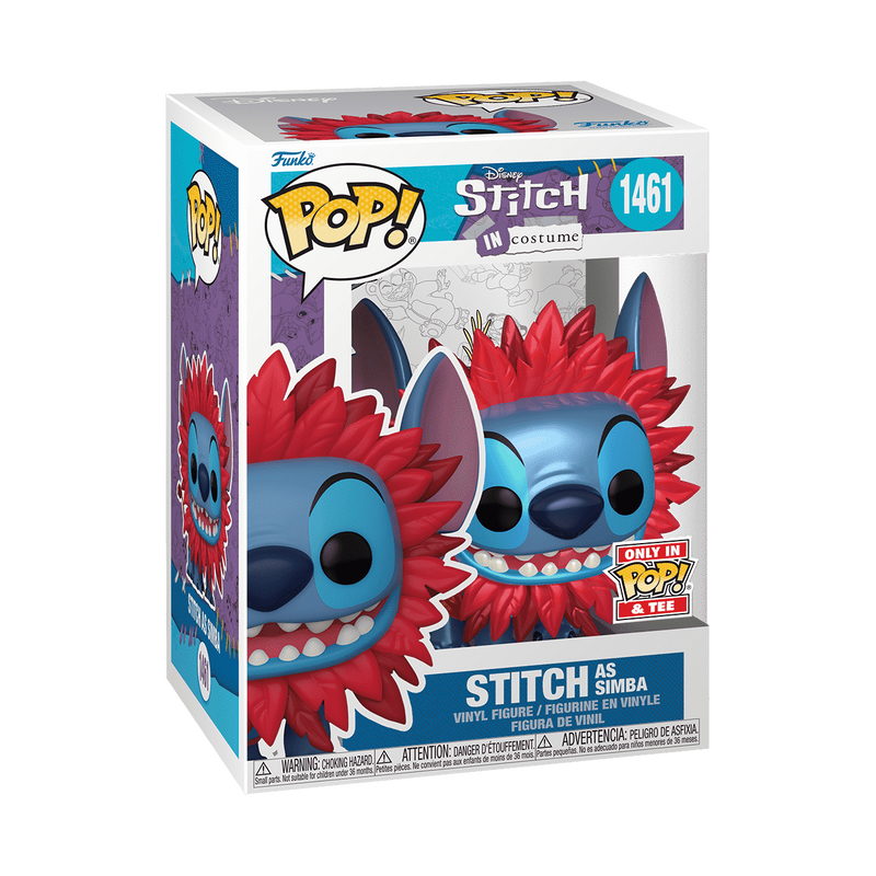 Pop! & Tee Stitch as Simba (Metallic), , hi-res view 4