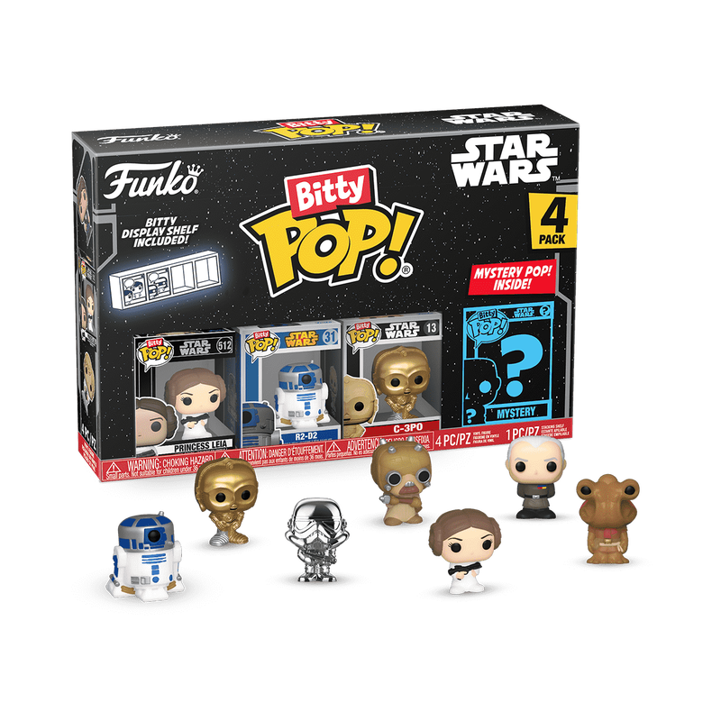 Bitty Pop! Star Wars 4-Pack Series 2, , hi-res view 1