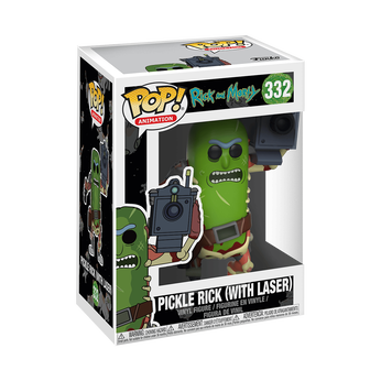 Pop! Pickle Rick with Laser, Image 2