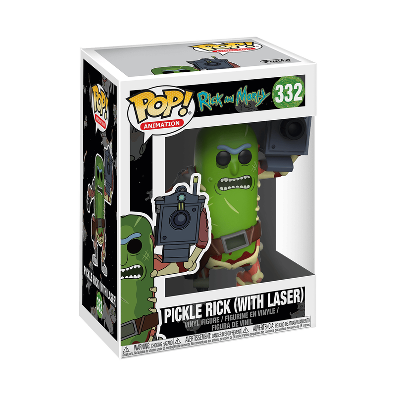 Pop! Pickle Rick with Laser, , hi-res view 2