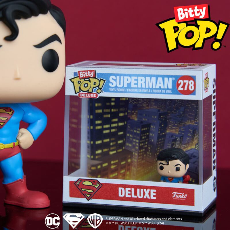 Bitty Pop! Deluxe Superman (Cityscape), , hi-res view 2
