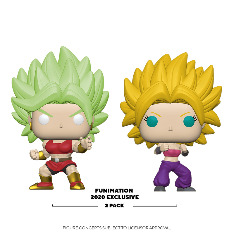 Pop! Super Saiyan Kale & Super Saiyan Caulifla- 2 Pack, , hi-res view 1
