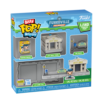Bitty Pop! Bitty City Funkoville Land Starter Pack, Image 1
