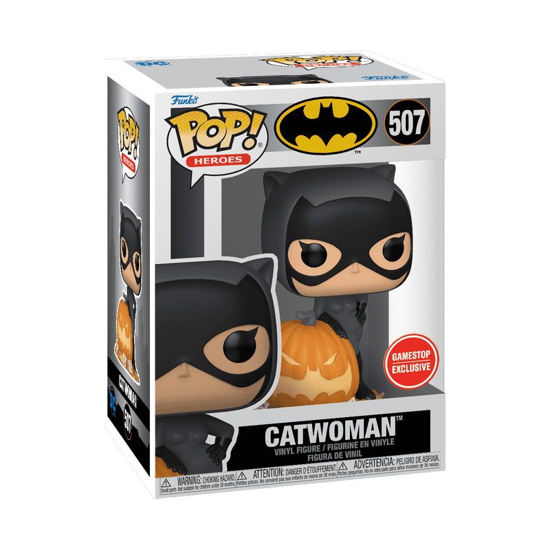 Pop! Catwoman with Jack-o-Lantern, , hi-res view 2
