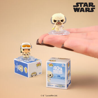 Bitty Pop! Luke Skywalker & Wampa 2-Pack, Image 2