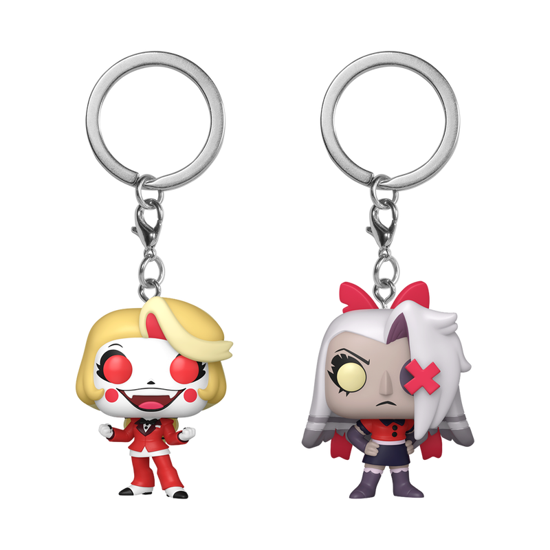 Pop! Keychain Charlie & Vaggie 2-Pack, , hi-res view 1