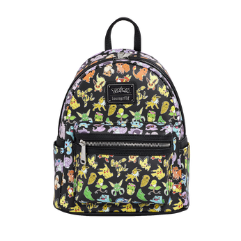 Multi Character Colourful Mini Backpack -  Pok&eacute;mon, Image 1