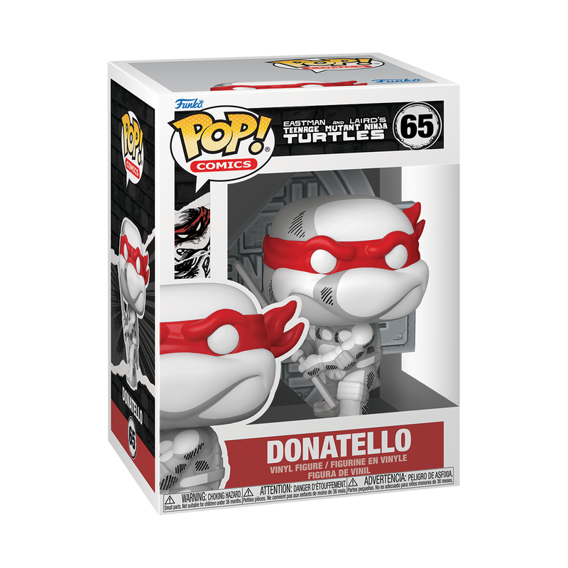 Pop! Donatello (Battle Damaged) (Comic Deco), , hi-res view 2