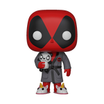 Pop! Deadpool in Robe, , hi-res view 1