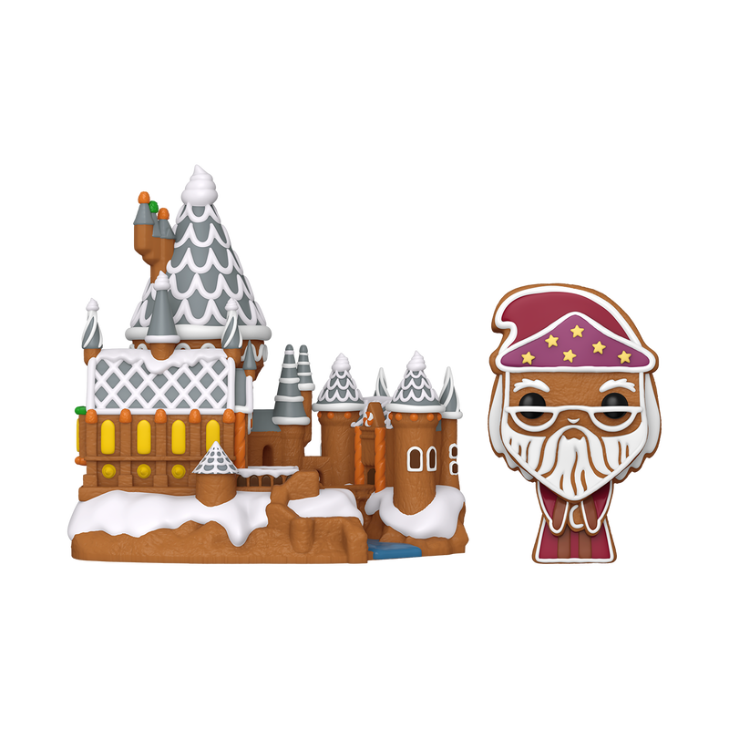 Pop! Town Gingerbread Albus Dumbledore and Hogwarts, , hi-res view 1