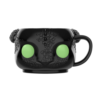 Toothless Ceramic Mug, , hi-res view 1